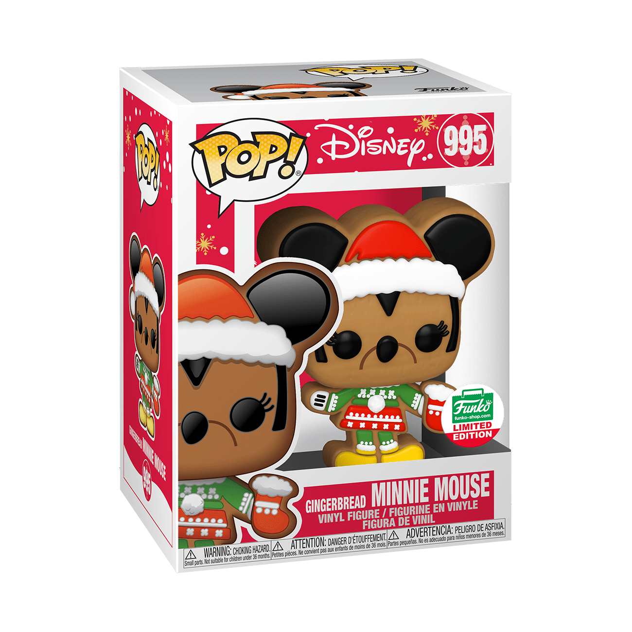 Disney -nGingerbread Minnie Mouse Pop! Vinyl