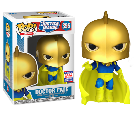 Justice League - Doctor Fate DC Funkon 2021 Summer Convention Exclusive Pop! Vinyl
