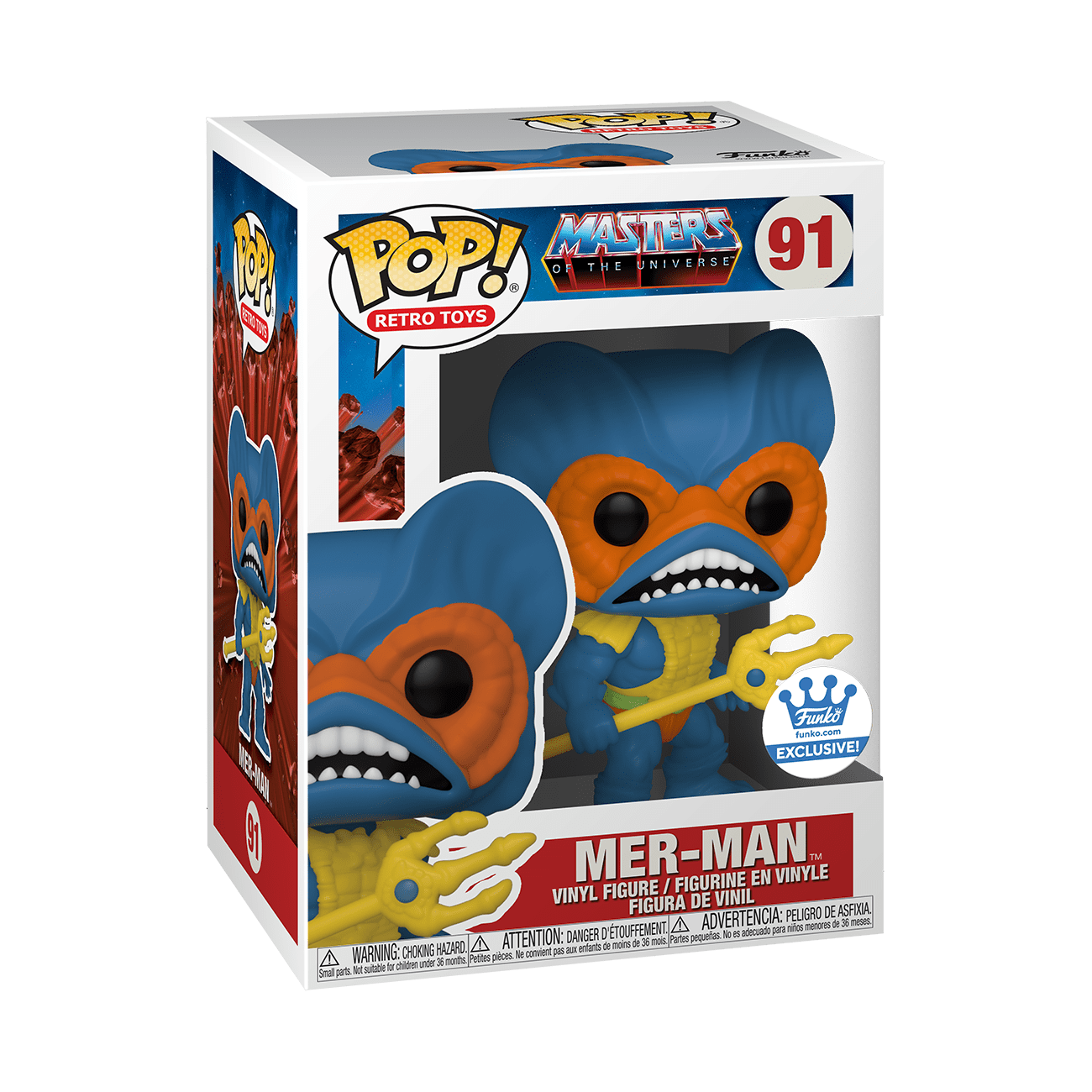 Master of the Universe - Mer-Man Funko Shop Exclusive Pop Vinyl #91