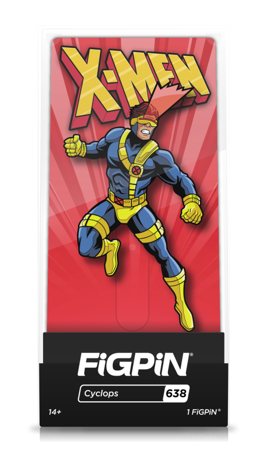 X-Men Animated - Cyclops 3" Collectors FigPin #638