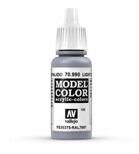 Vallejo Model Colour Light Grey 17 ml - Ozzie Collectables