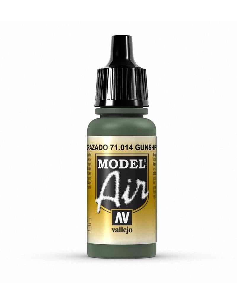 Vallejo Model Air Gunship Green 17 ml - Ozzie Collectables