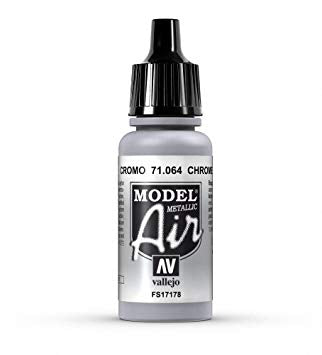 Vallejo Model Air Chrome 17 ml - Ozzie Collectables