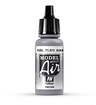 Vallejo Model Air Gun Metal 17 ml - Ozzie Collectables