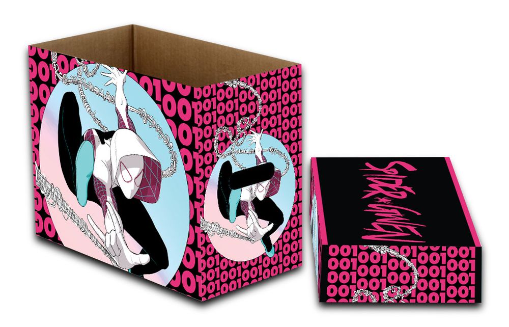 Marvel Short Comic Book Storage Box – Spider-Gwen (Swinging)