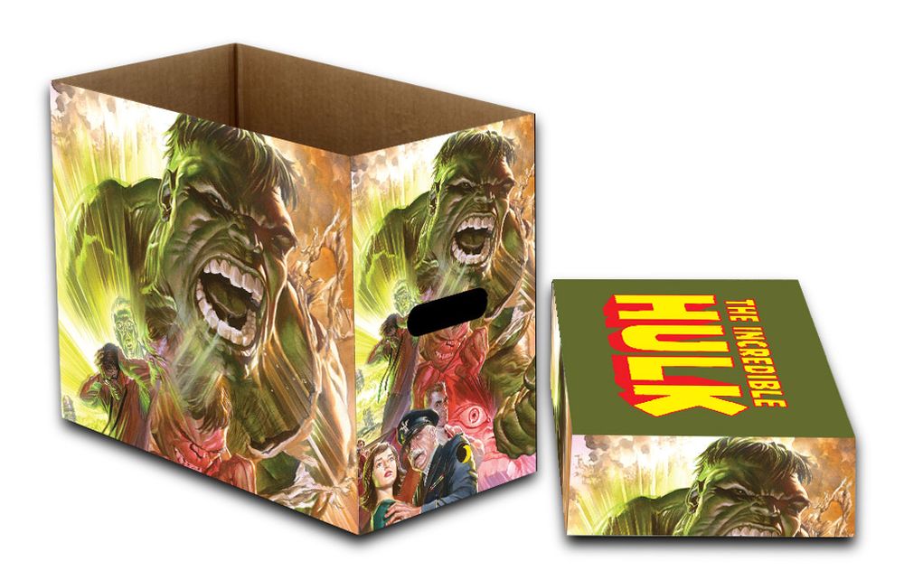 Marvel Short Comic Book Storage Box – Hulk Green Goliath