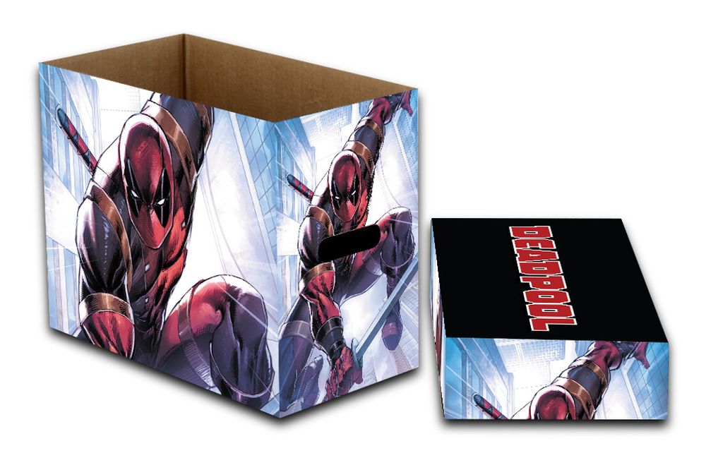 Marvel Short Comic Book Storage Box – Deadpool Sword