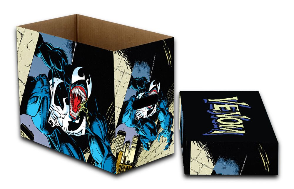 Marvel Short Comic Book Storage Box – Classic Venom