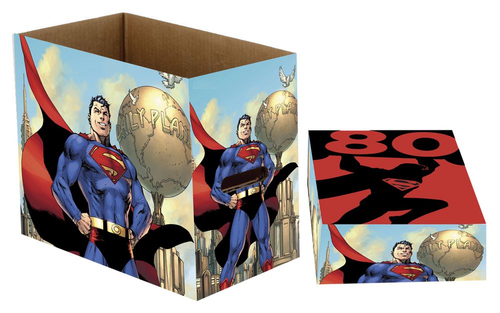 DC Comics: Superman 80 Comic Book Storage Box