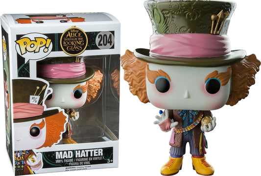 Mad Hatter (w/ Chronosphere) - Disney Alice Through The Looking Glass Movie Pop Vinyl #204 - Ozzie Collectables