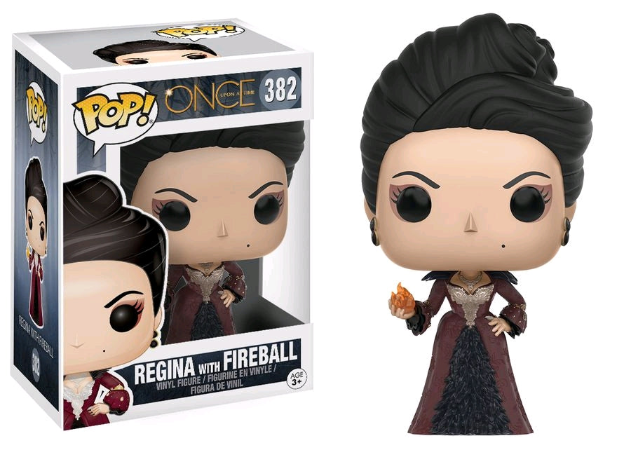 Regina With Fireball - Once Upon A Time Pop! Vinyl #382 - Ozzie Collectables