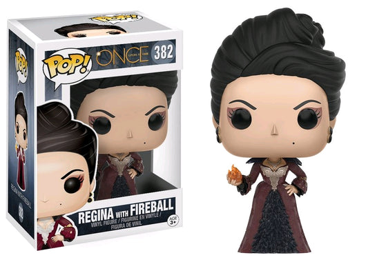 Regina With Fireball - Once Upon A Time Pop! Vinyl #382 - Ozzie Collectables
