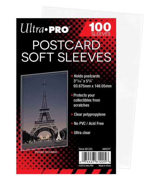 ULTRA PRO Card Sleeves - Post Card