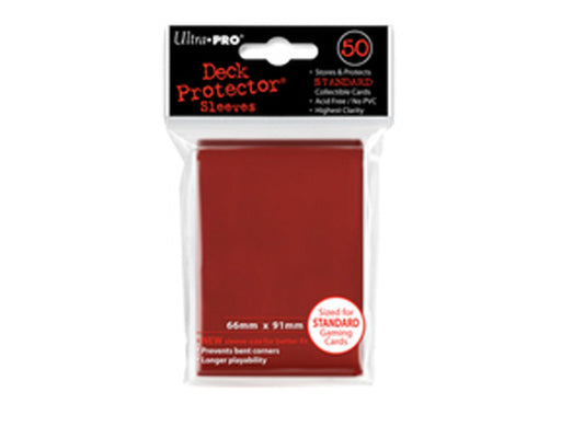 ULTRA PRO Deck Protector - Standard 50ct Lava Red