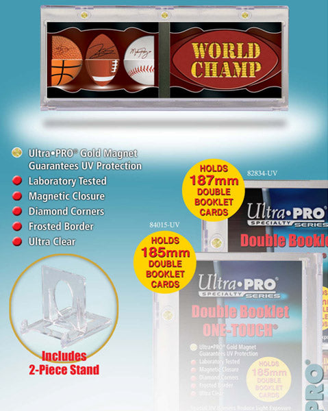 ULTRA PRO Double Booklet One-Touch 155pt 187mm