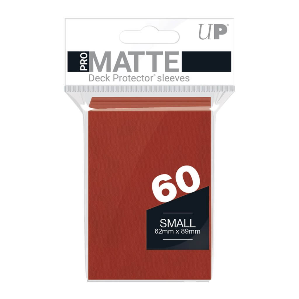 ULTRA PRO - SMALL PRO - Matte - Deck Protector Sleeves Red