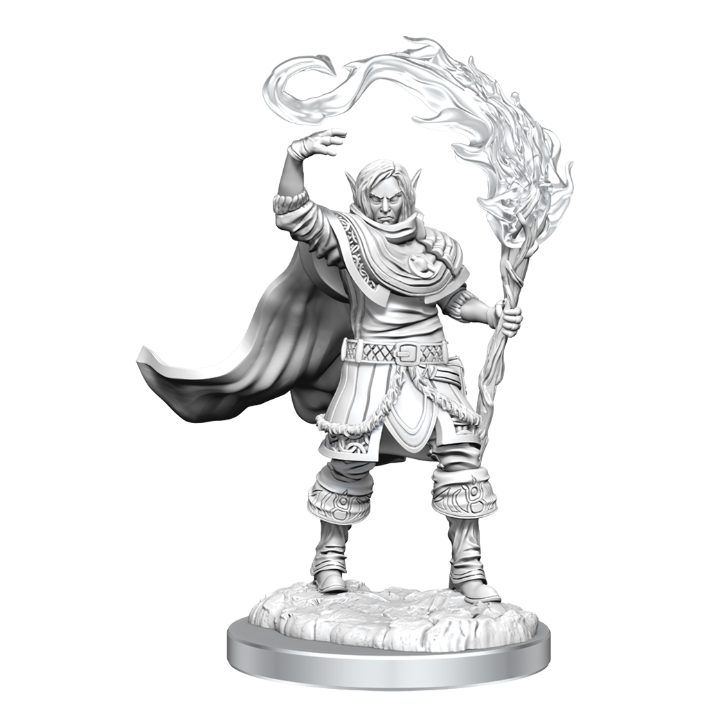 D&D Nolzurs Marvelous Unpainted Miniatures Elf Cleric Male