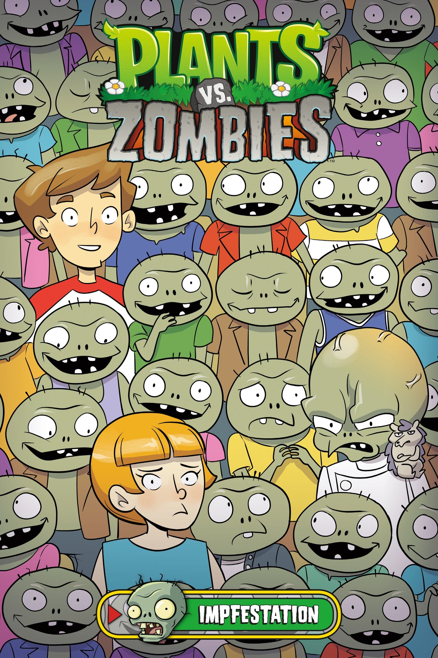 Plants vs. Zombies Volume 21 Impfestation (Hardback)