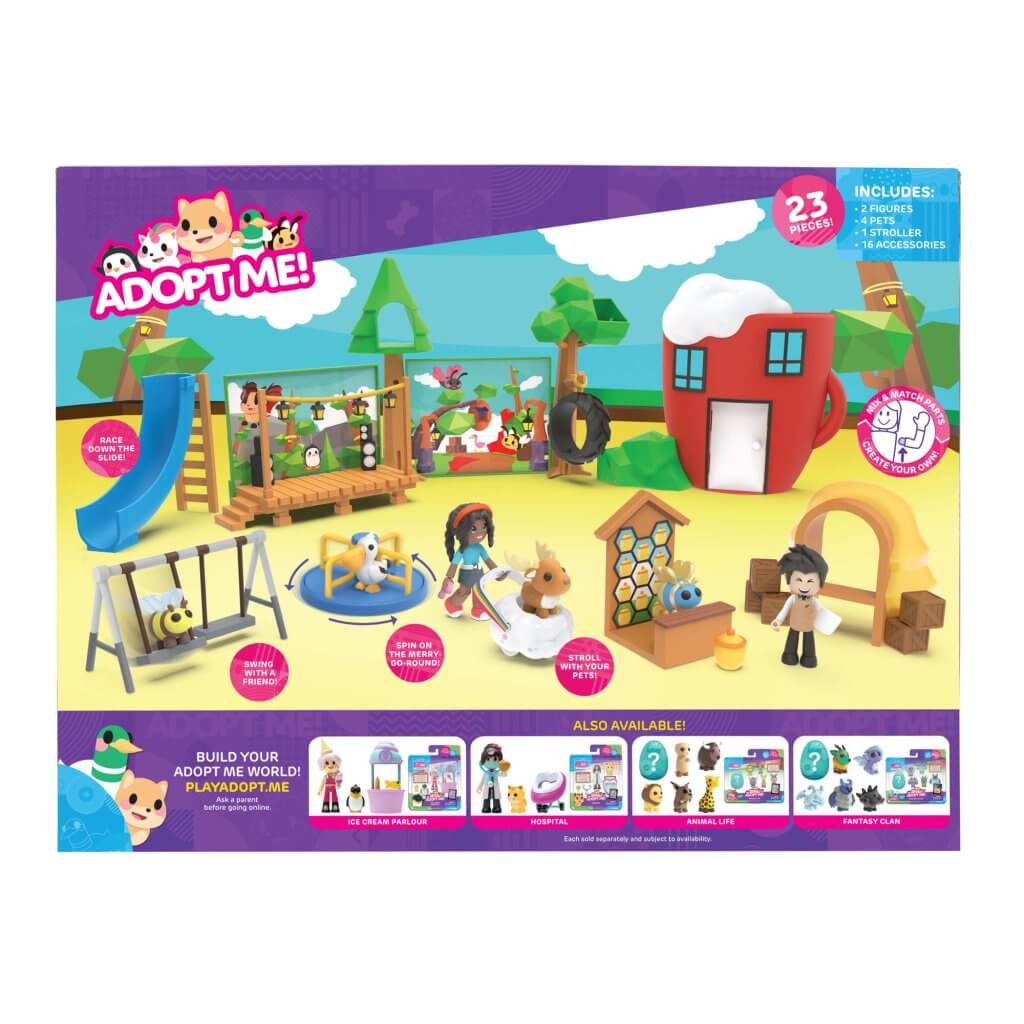 ADOPT ME! Coffee Shop & Playground Playset
