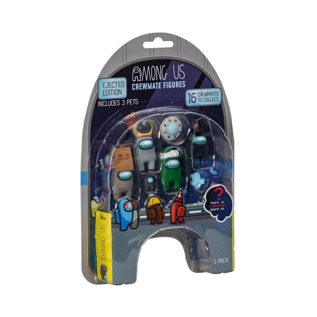 AMONG US Crewmate 5 Figure Blister Pack