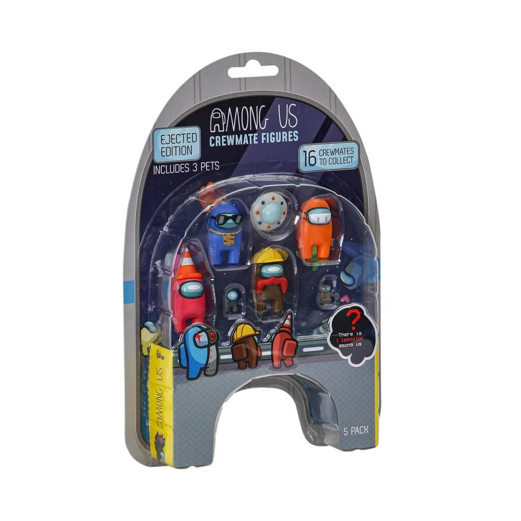 AMONG US Crewmate 5 Figure Blister Pack