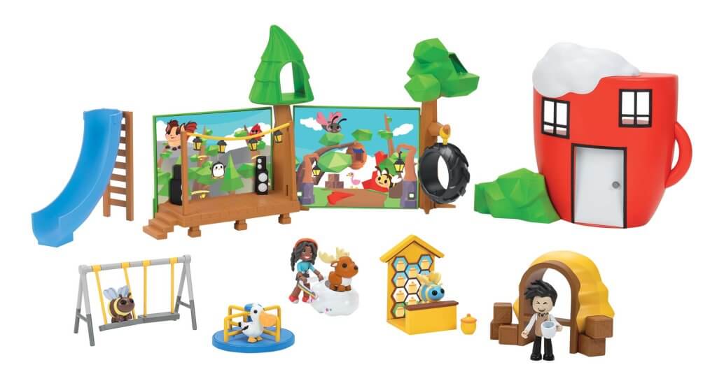 ADOPT ME! Coffee Shop & Playground Playset