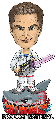 Sharknado 3 - The Hoff vs Sharknado Bobble Head - Ozzie Collectables