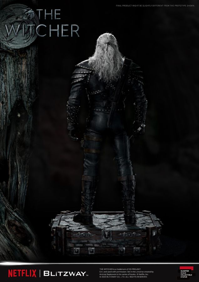 The Witcher (TV) - Geralt of Rivia 1:4 Scale Statue
