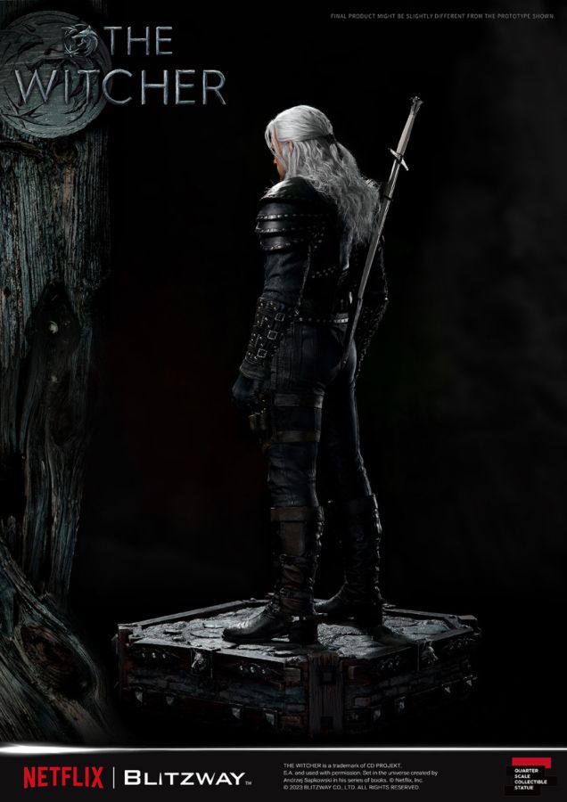 The Witcher (TV) - Geralt of Rivia 1:4 Scale Statue