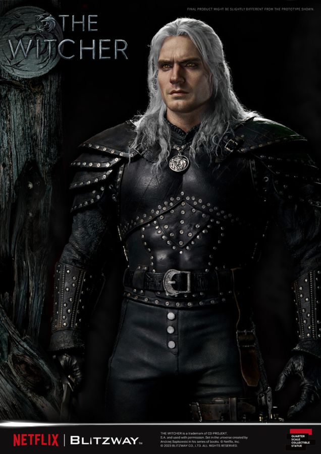 The Witcher (TV) - Geralt of Rivia 1:4 Scale Statue