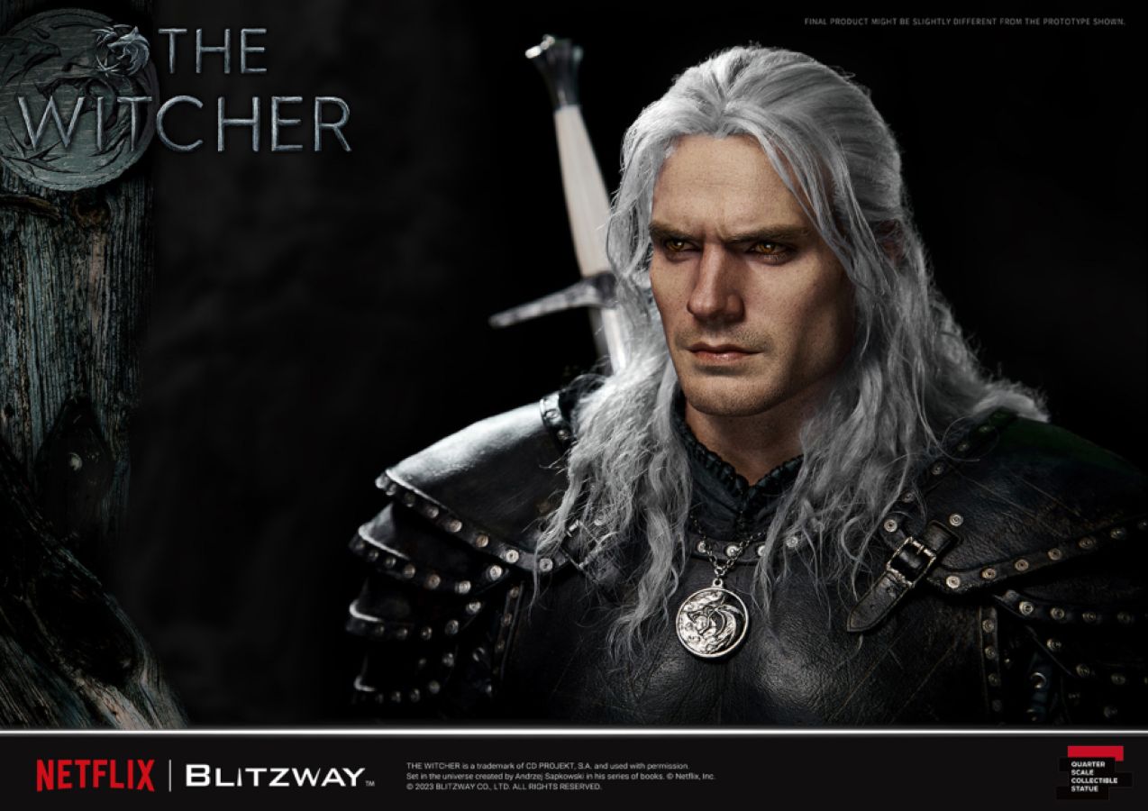 The Witcher (TV) - Geralt of Rivia 1:4 Scale Statue