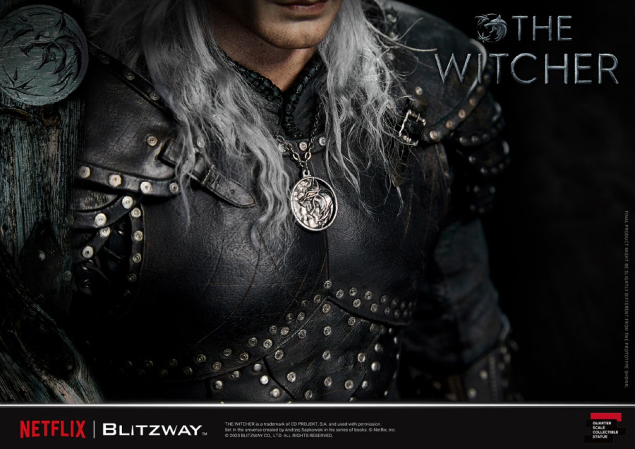 The Witcher (TV) - Geralt of Rivia 1:4 Scale Statue