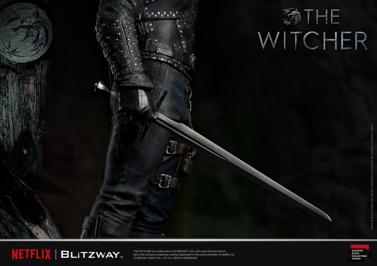 The Witcher (TV) - Geralt of Rivia 1:4 Scale Statue