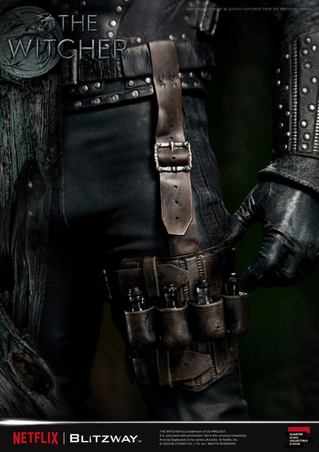 The Witcher (TV) - Geralt of Rivia 1:4 Scale Statue