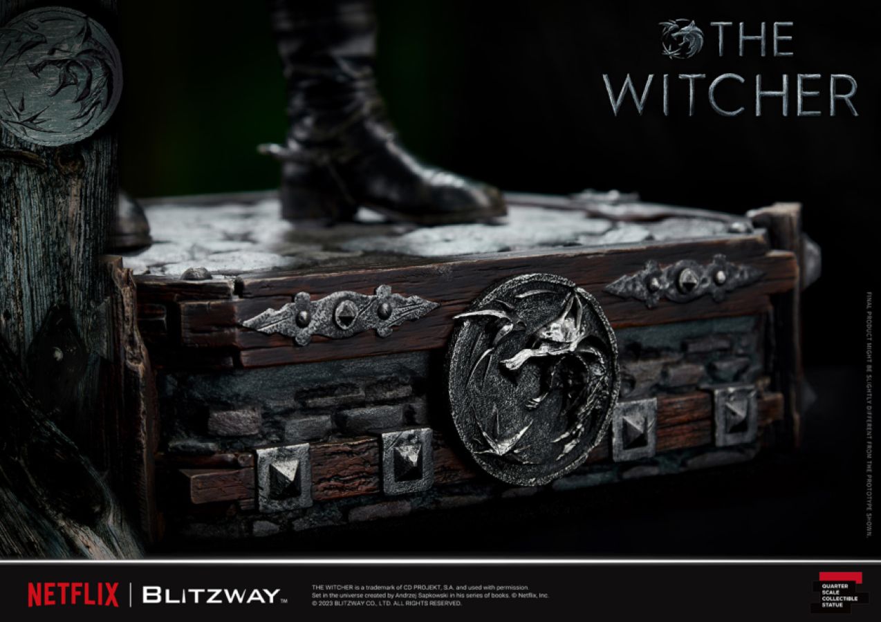 The Witcher (TV) - Geralt of Rivia 1:4 Scale Statue