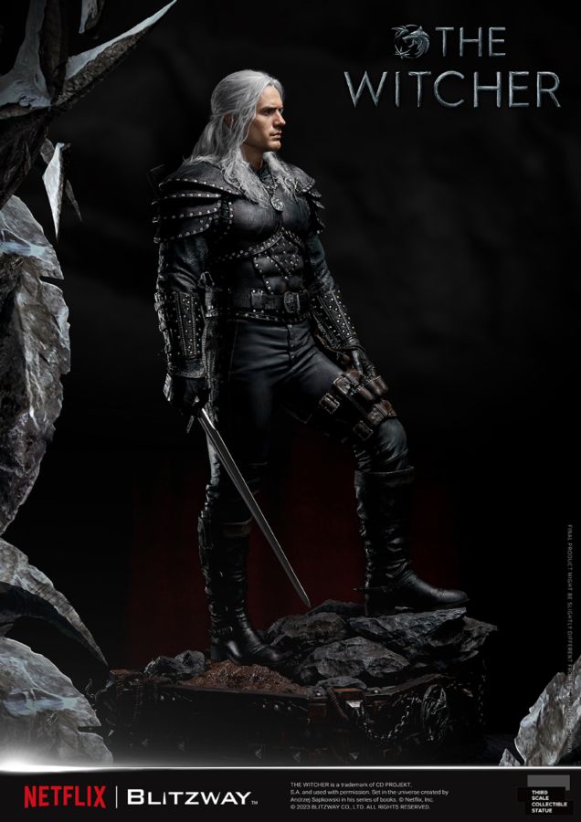The Witcher (TV) - Geralt of Rivia 1:3 Scale Statue