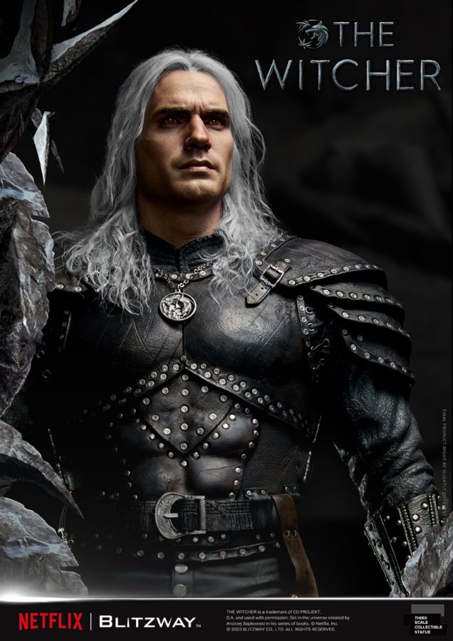 The Witcher (TV) - Geralt of Rivia 1:3 Scale Statue