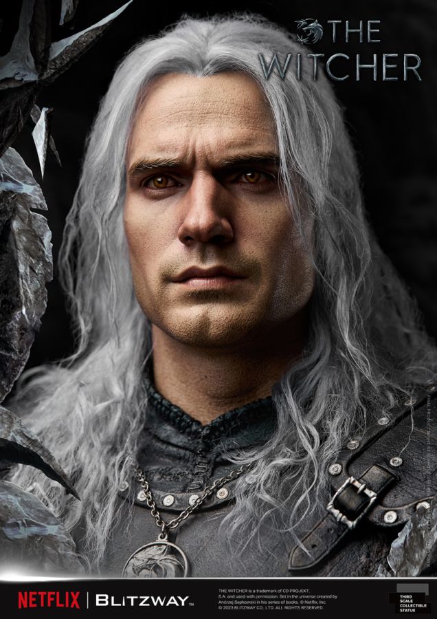 The Witcher (TV) - Geralt of Rivia 1:3 Scale Statue