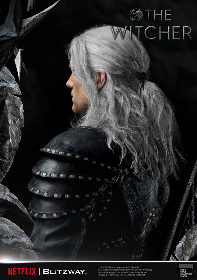 The Witcher (TV) - Geralt of Rivia 1:3 Scale Statue