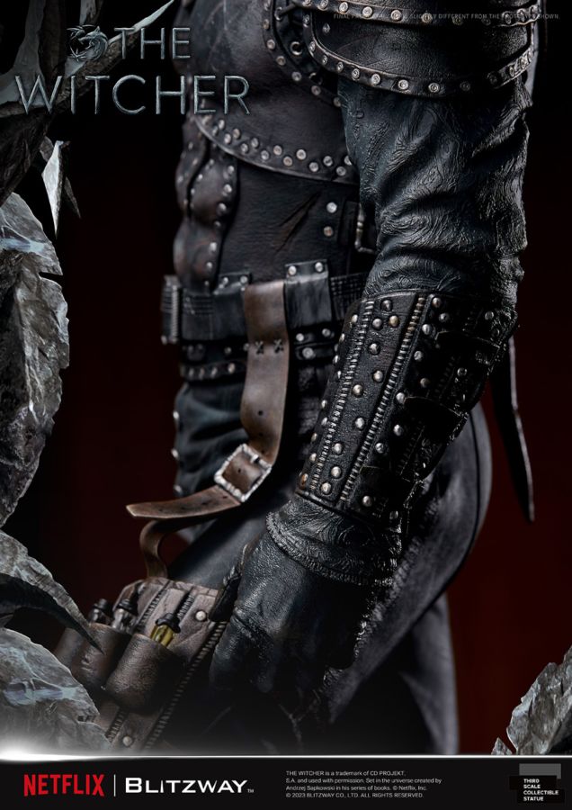 The Witcher (TV) - Geralt of Rivia 1:3 Scale Statue