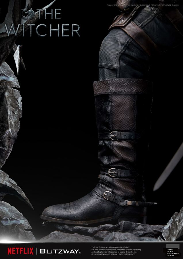 The Witcher (TV) - Geralt of Rivia 1:3 Scale Statue