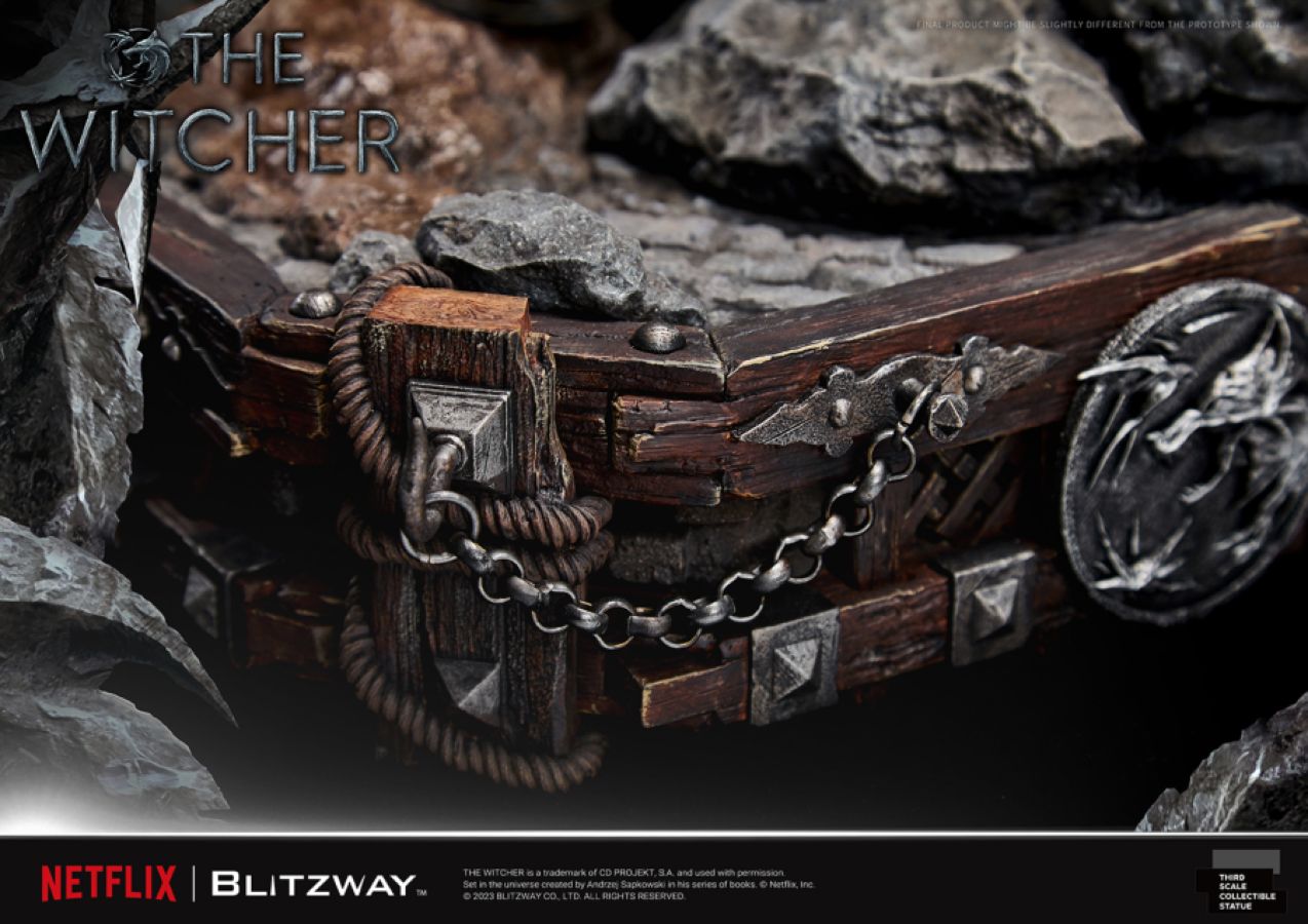 The Witcher (TV) - Geralt of Rivia 1:3 Scale Statue