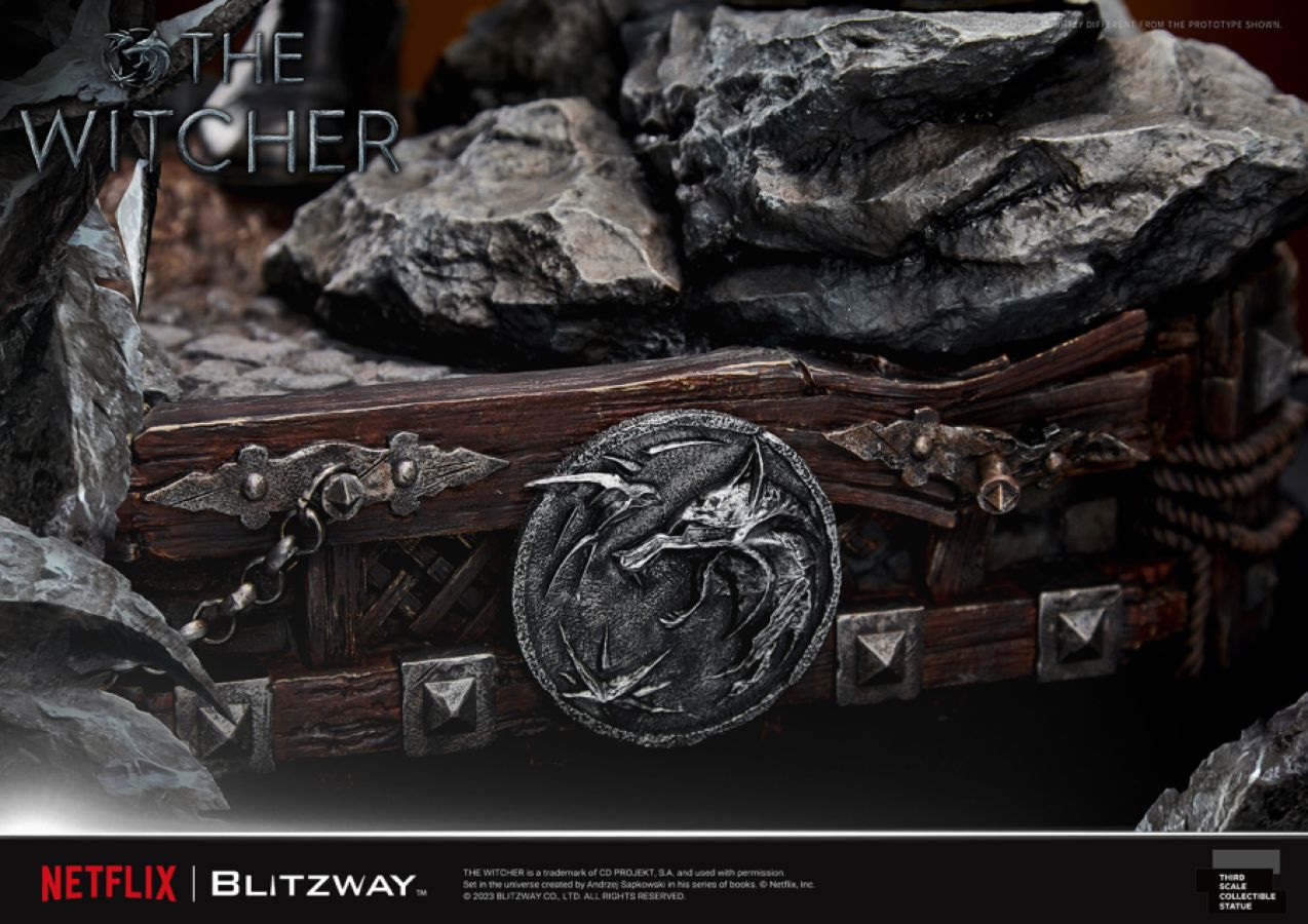 The Witcher (TV) - Geralt of Rivia 1:3 Scale Statue