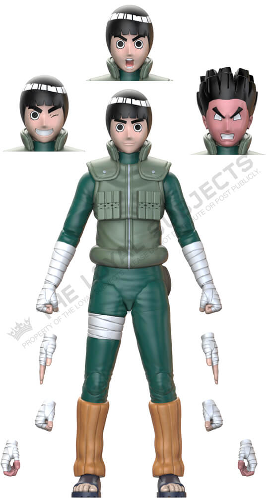 NARUTO Rock Lee BST AXN 5" Action Figure