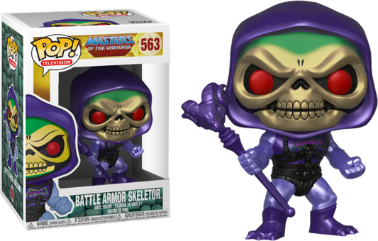 Masters of the Universe - Battle Armor Skeletor Metallic US Exclusive Pop! Vinyl #563