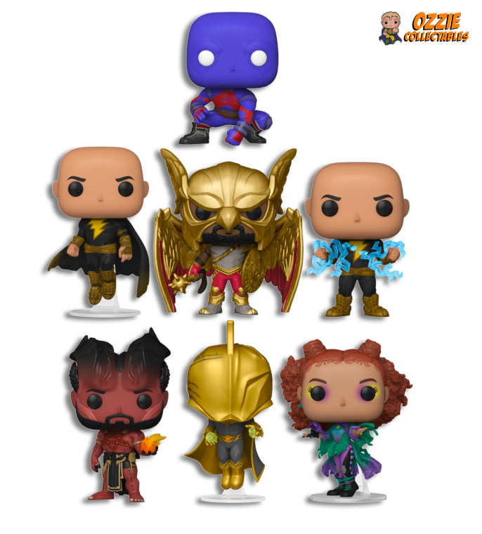 Black Adam (2022) Bundle - 7 POP! Vinyls