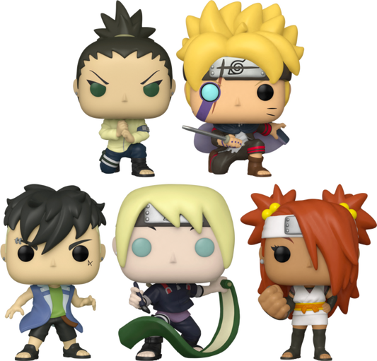 Boruto Funko Fair 2022 Bundle - 5 POP! Vinyls
