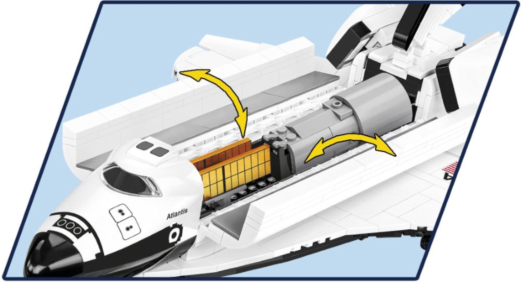 COBI - Space Shuttle Atlantis Model (685 pieces)