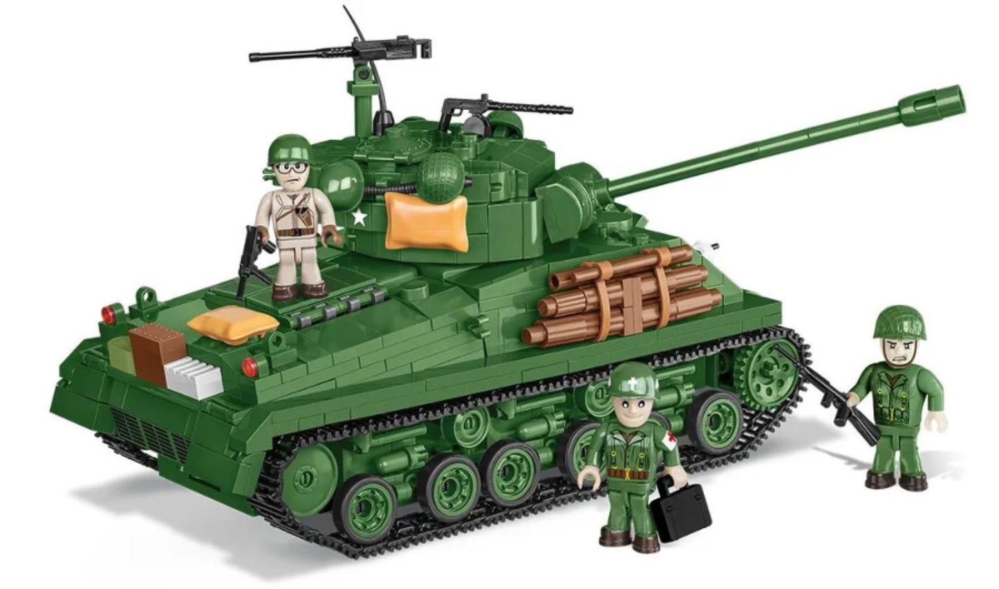 World War II - M4A3 Sherman Easy Eight (725 pieces)