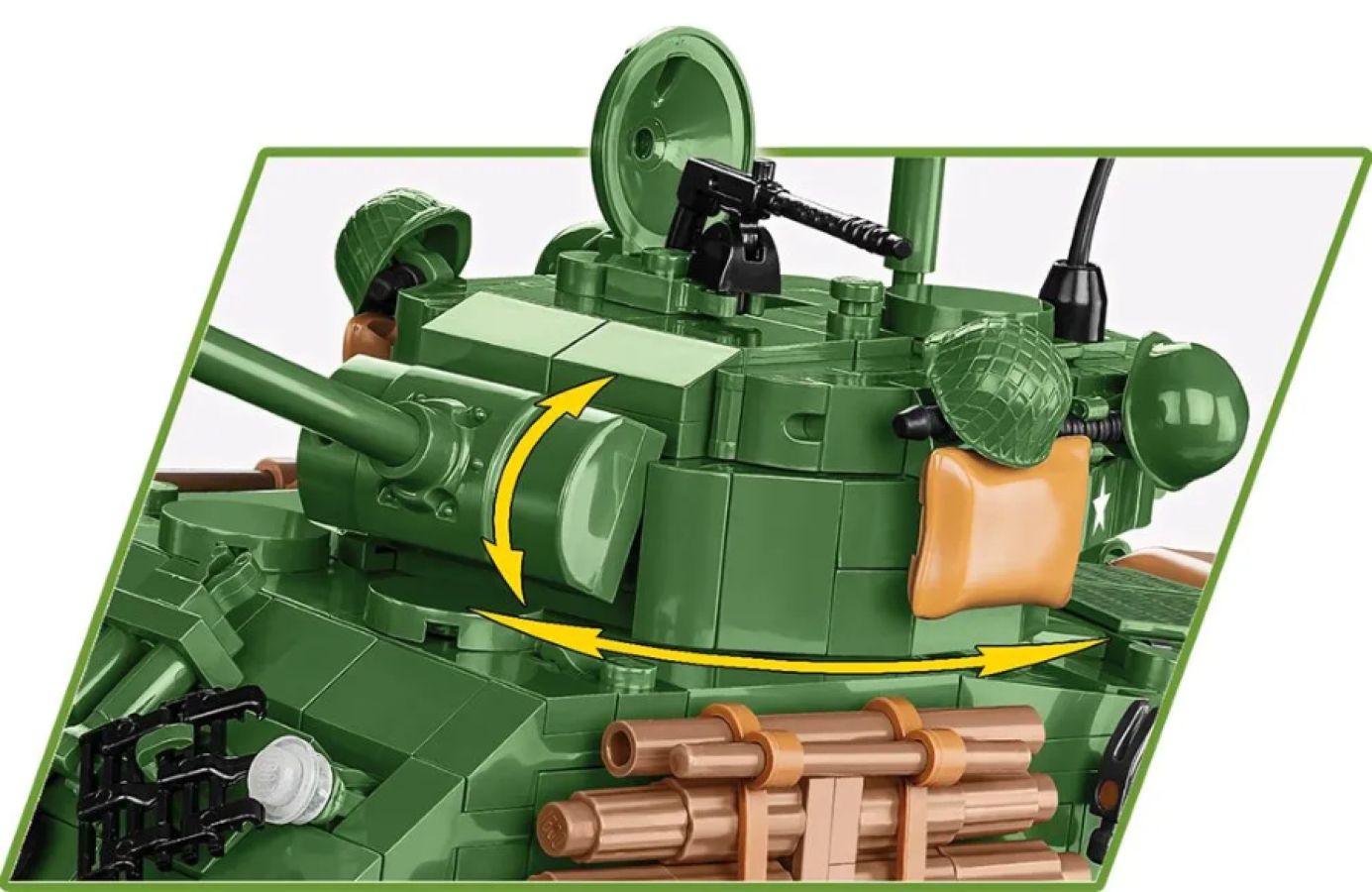 World War II - M4A3 Sherman Easy Eight (725 pieces)